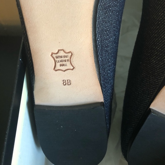 NWT Talbots Navy Gordana Flats, Size 8 - Picture 8 of 8